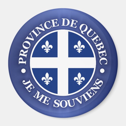 provincie Quebec Magneet (Voorkant)