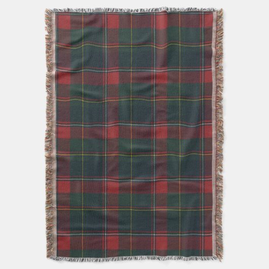 Provincie Quebec Original Tartan Deken (Voorkant Verticaal)