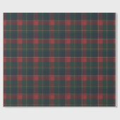 Provincie Quebec Tartan Wrapping Paper Cadeaupapier (Vlak)