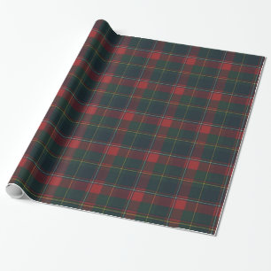 Provincie Quebec Tartan Wrapping Paper Cadeaupapier