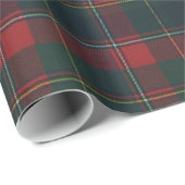 Provincie Quebec Tartan Wrapping Paper Cadeaupapier (Rol Hoek)