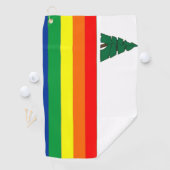 Provincie Santa Cruz (Californië) Golfhanddoek (Insitu)