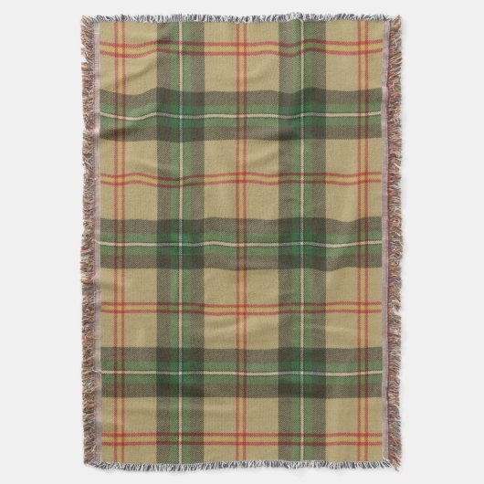 Provincie Saskatchewan Original Tartan Deken (Voorkant Verticaal)