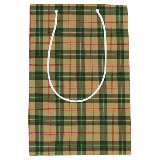 Provincie Saskatchewan Original Tartan Medium Cadeauzakje (Voorkant)