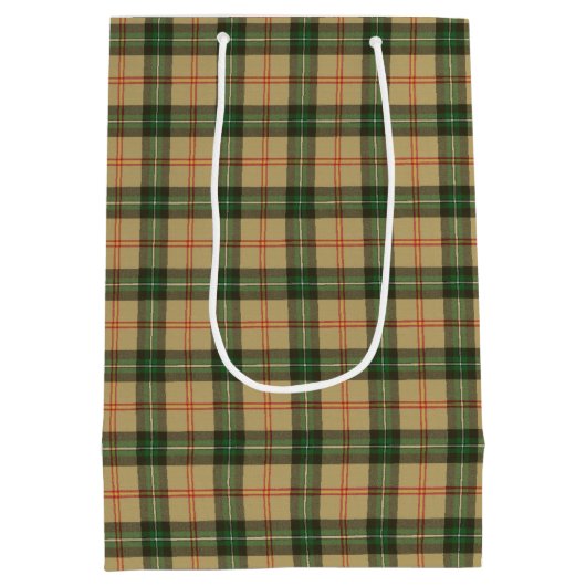 Provincie Saskatchewan Original Tartan Medium Cadeauzakje (Achterkant)