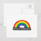 PROVINCIE STAD LGBT PRIDE RAINBOW - PNG.NL BRIEFKAART (Voorkant / Achterkant)