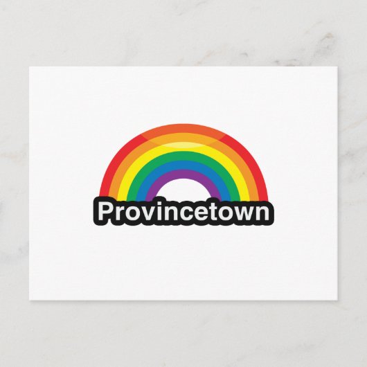 PROVINCIE STAD LGBT PRIDE RAINBOW - PNG.NL BRIEFKAART (Voorkant)