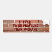 Provincie (waterverf) bumpersticker (Voorkant)