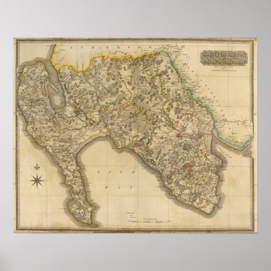 Provincie Wigton Poster (Voorkant)