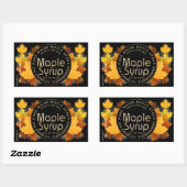 Provincienaam en Suikermaker (Partij en Datum) Rechthoekige Sticker (Vel)