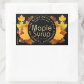 Provincienaam en Suikermaker (Partij en Datum) Rechthoekige Sticker (Tas)