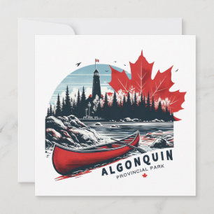 Provinciepark Algonquin Feestdagenkaart