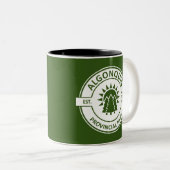 Provinciepark Algonquin Tweekleurige Koffiemok (Voorkant rechts)