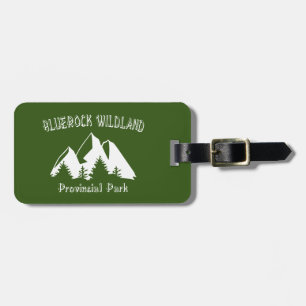 Provinciepark Bluerock Wildland Bagagelabel