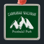 Provinciepark Carmanah Walbran Metalen Ornament<br><div class="desc">Het Carmanah Walbran Provincial Park is een luxueus bosreservaat dat ongetwijfeld een van de meest opmerkelijke wilde plaatsen op het eiland Vancouver is. Carmanah Walbran is de thuisbasis van enkele van de grootste spruce-bomen ter wereld, waarvan sommige een hoogte van meer dan 95 meter bereiken en 800 jaar of langer...</div>