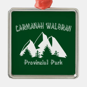 Provinciepark Carmanah Walbran Metalen Ornament