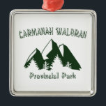 Provinciepark Carmanah Walbran Metalen Ornament<br><div class="desc">Het Carmanah Walbran Provincial Park is een luxueus bosreservaat dat ongetwijfeld een van de meest opmerkelijke wilde plaatsen op het eiland Vancouver is. Carmanah Walbran is de thuisbasis van enkele van de grootste spruce-bomen ter wereld, waarvan sommige een hoogte van meer dan 95 meter bereiken en 800 jaar of langer...</div>