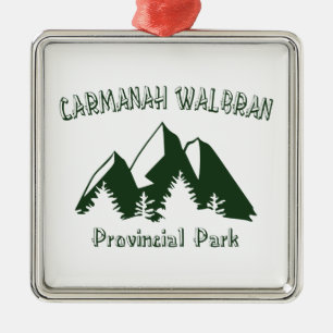 Provinciepark Carmanah Walbran Metalen Ornament