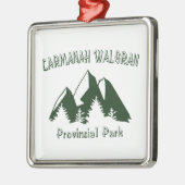 Provinciepark Carmanah Walbran Metalen Ornament (Links)
