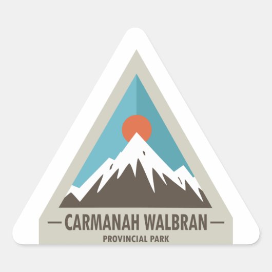 Provinciepark Carmanah Walbran Sticker (Voorkant)