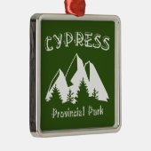 Provinciepark Cypress Metalen Ornament (Rechts)