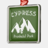 Provinciepark Cypress Metalen Ornament (Links)