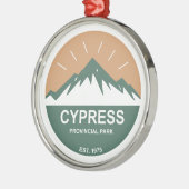 Provinciepark Cypress Metalen Ornament (Links)