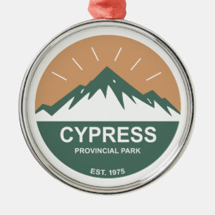 Provinciepark Cypress Metalen Ornament