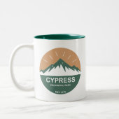 Provinciepark Cypress Tweekleurige Koffiemok (Links)