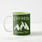 Provinciepark Cypress Tweekleurige Koffiemok (Links)