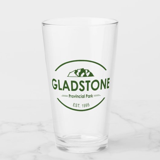 Provinciepark Gladstone Glas (Voorkant)