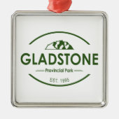 Provinciepark Gladstone Metalen Ornament (Voorkant)