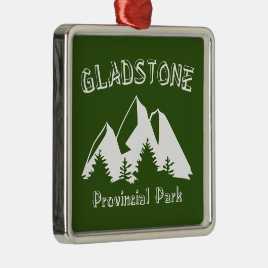 Provinciepark Gladstone Metalen Ornament (Rechts)