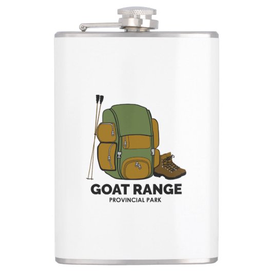 Provinciepark Goat Range Heupfles (Voorkant)