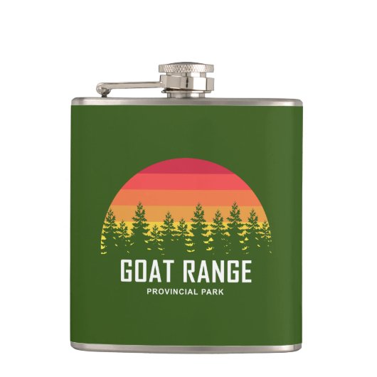 Provinciepark Goat Range Heupfles (Voorkant)
