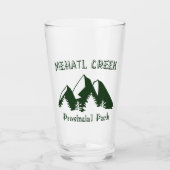 Provinciepark Mehatl Creek Glas (Voorkant)