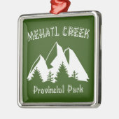 Provinciepark Mehatl Creek Metalen Ornament (Links)