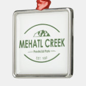 Provinciepark Mehatl Creek Metalen Ornament (Links)