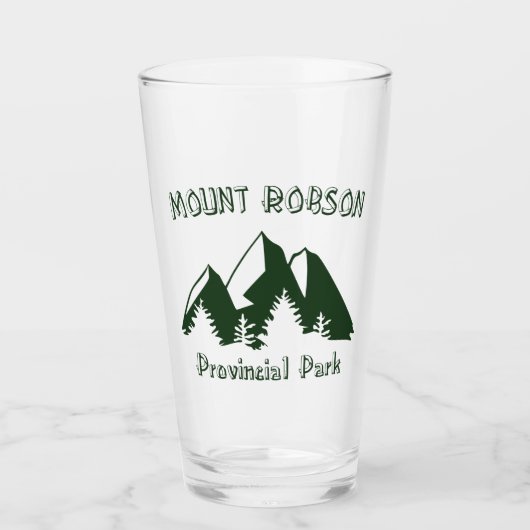 Provinciepark Mount Robson Glas (Voorkant)