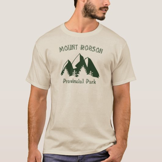 Provinciepark Mount Robson T-shirt (Voorkant)