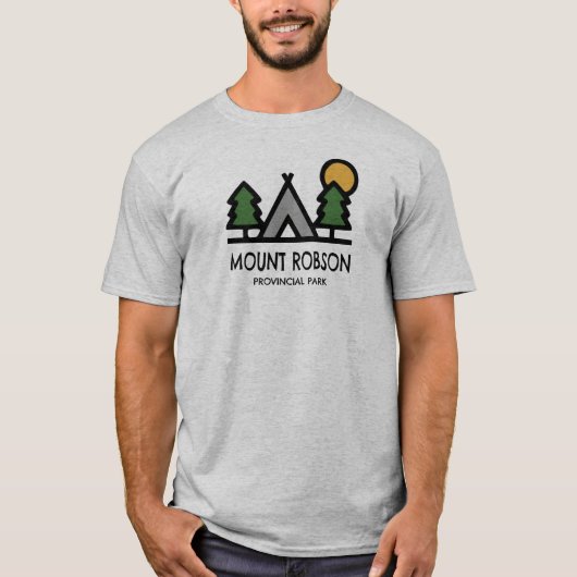 Provinciepark Mount Robson T-shirt (Voorkant)