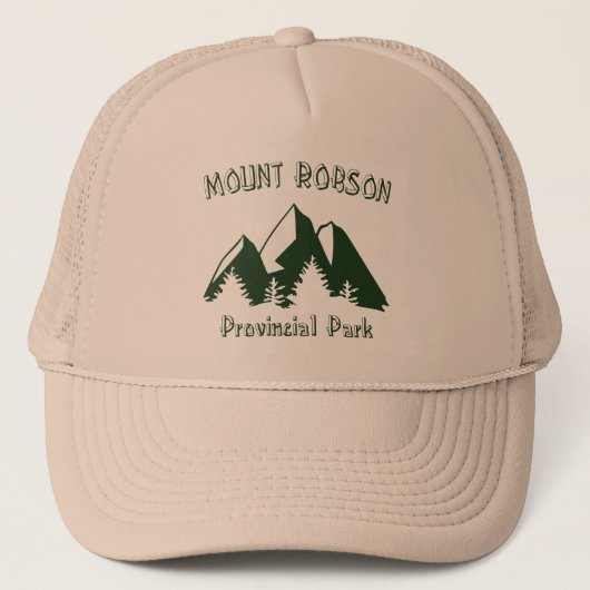 Provinciepark Mount Robson Trucker Pet (Voorkant)