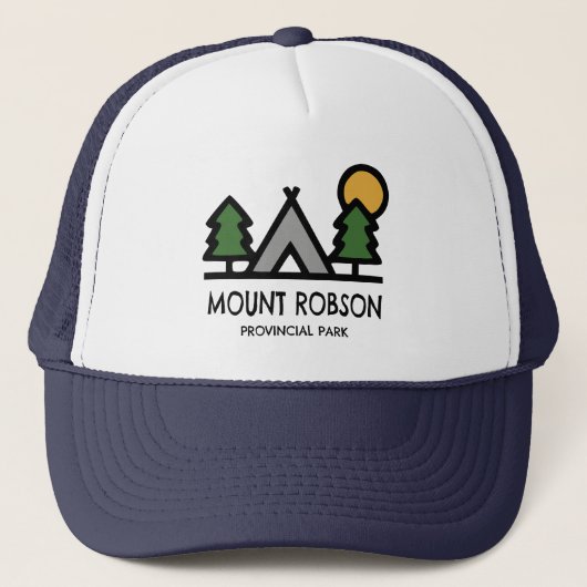 Provinciepark Mount Robson Trucker Pet (Voorkant)
