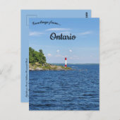 Provinciepark Ontario Briefkaart (Voorkant / Achterkant)