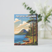 Provinciepark Porcupine Mountains Wilderness Briefkaart (Staand voorkant)