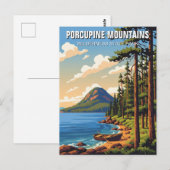 Provinciepark Porcupine Mountains Wilderness Briefkaart (Voorkant / Achterkant)