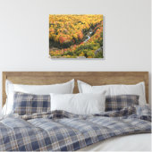 Provinciepark Porcupine Mountains Wilderness Canvas Afdruk (Insitu (Slaapkamer))