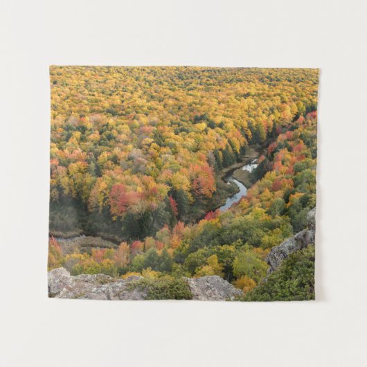 Provinciepark Porcupine Mountains Wilderness Wandkleed (Voorkant (horizontaal))