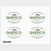 Provinciepark Quetico Ovale Sticker (Vel)