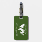 Provinciepark Skagit Valley Bagagelabel (Achterkant verticaal)